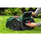 BOSCH VisiMow 18V-100 Cordless Robotic Lawn Mower - Green & Black