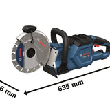 Bosch GCS 18V-230 Solo Cordless Wall Cutter - 06013B0000