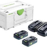 Festool Energy Set SYS 18V 2x4.0/TCL6DUO - 577109