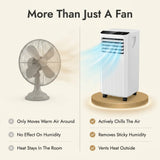 Mobile Air Conditioner – Portable 9000 BTU Air Con Unit with Dehumidifier & 24H Timer